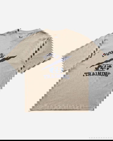 Tričko Champion Vintage Mix P.E. Class Training T-Shirt Béžová | 221094 YS064, 1