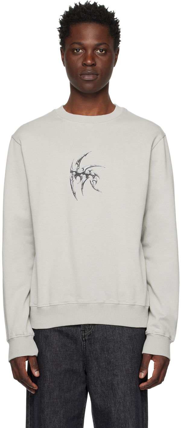 Sveter Han Kjøbenhavn Han Kjobenhavn Artwork Sweatshirt Šedá | M-132433, 0