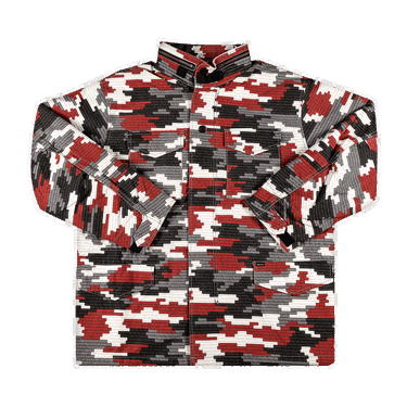 Bunda Supreme Logo Camo M-65 Jacket Rôznofarebný | SS21J24 RED, 0