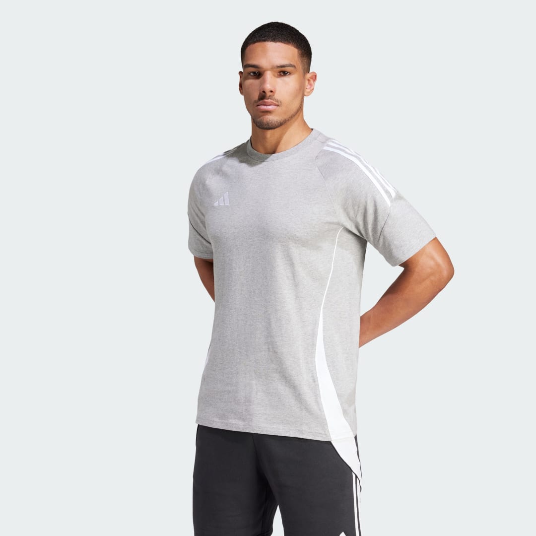 Tričko adidas Performance Tiro 24 Sweat Šedá | IR9348, 0