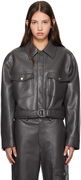 Nanushka Zaria Leather Jacket