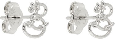 Náušnice Burberry Burberry Small Nautical Knot Stud Earrings Metalická | 8107013, 1