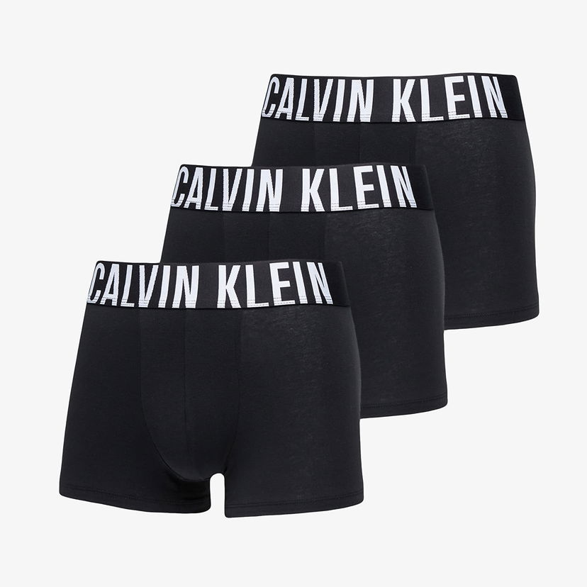 Spodná bielizeň a ponožky CALVIN KLEIN Intense Power Trunk 3-Pack Čierna | NB3608A UB1