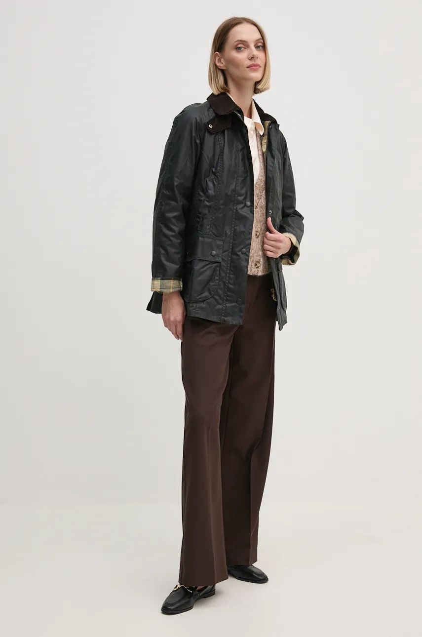 Bunda Barbour Waxed Jacket Zelené | LWX0667, 1