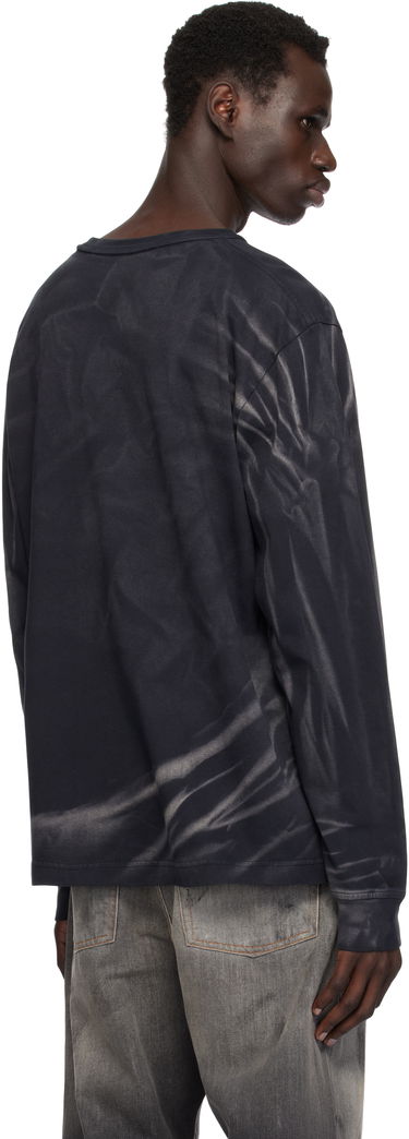Tričko Alexander Wang Alexander Wang Crease Wash Long Sleeve T-shirt Čierna | UCC1251782, 2