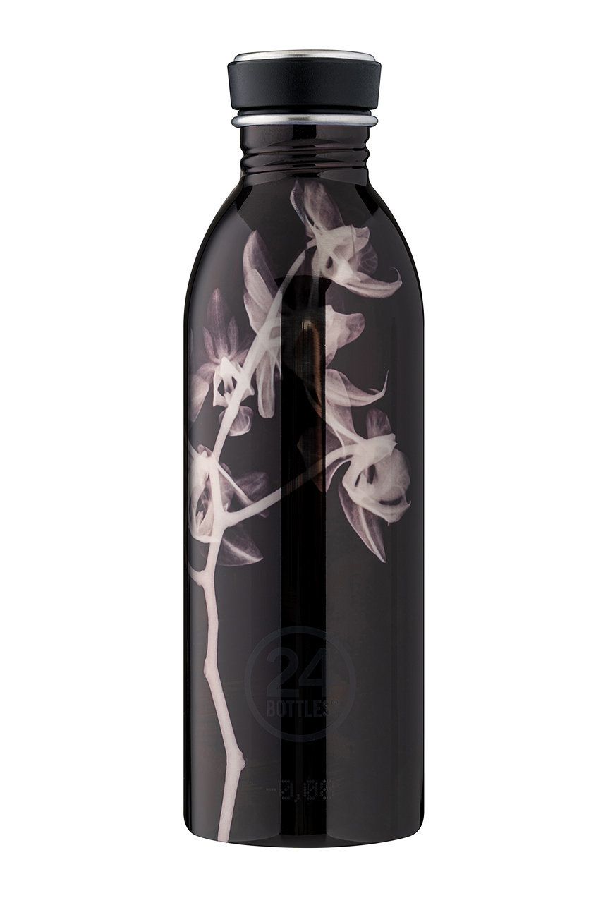 Fľaše 24Bottles Bottle 500 ml Čierna | Urban.500.Ultraviolet, 0