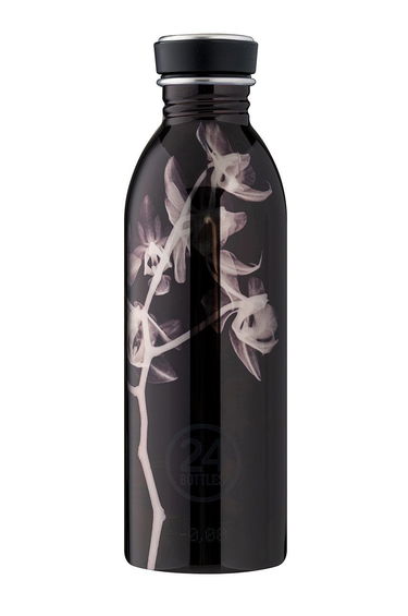 Fľaše 24Bottles Bottle 500 ml Čierna | Urban.500.Ultraviolet, 0