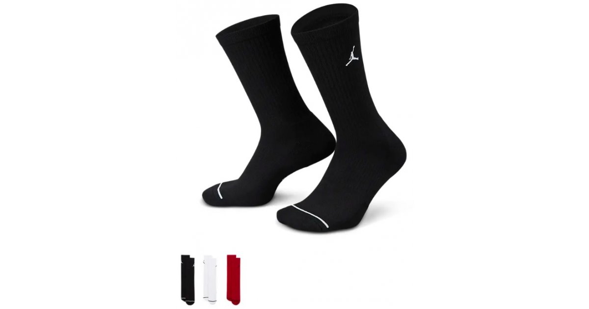Ponožky Jordan Everyday Crew Socks 3-pack Rôznofarebný | dx9632-902, 1
