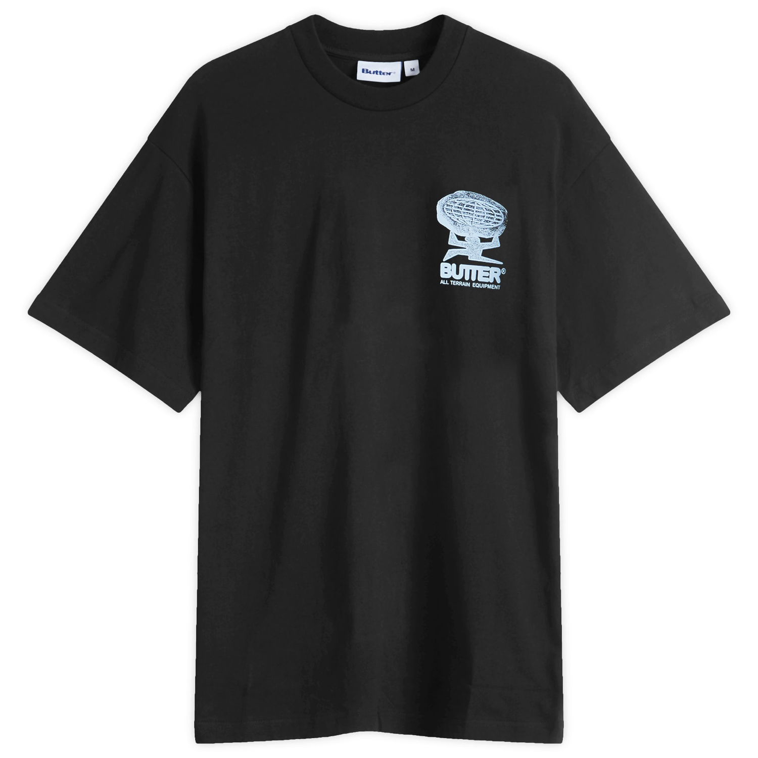 Tričko Butter Goods Terrain Graphic Tee Čierna | BG252107-BLK, 1