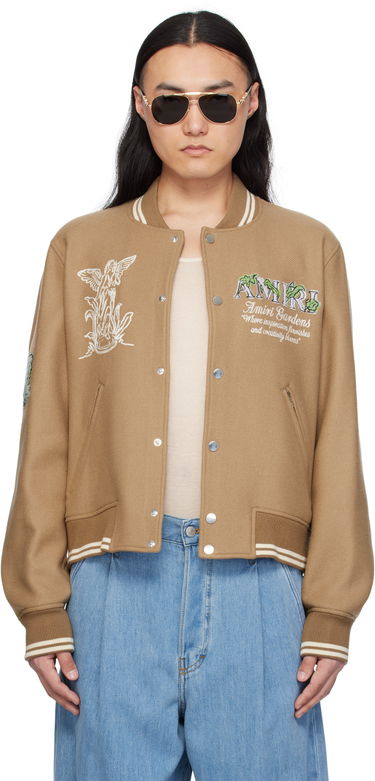 Bomber bunda AMIRI Amiri Garden Bomber Jacket Hnedá | AMOUBB1044, 0