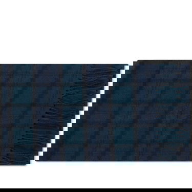 Šál Barbour Tartan Lambswool Scarf with Fringe Black Watch Navy | USC0001NY91, 0