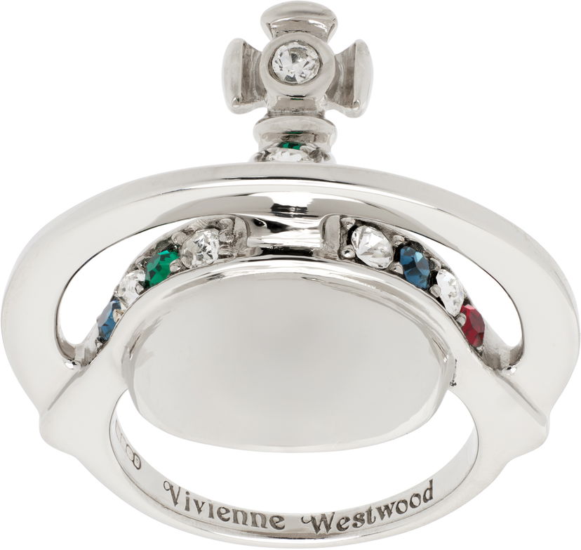 Prsteň Vivienne Westwood Solid Orb Ring Metalická | 6404017P-01P019-