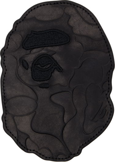 Kľúčenka BAPE A Bathing Ape Embossed Leather Card Holder Čierna | 001SGL301012M, 0