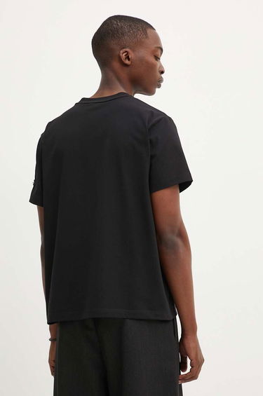 Tričko HELIOT EMIL Black Buckle Detail T-Shirt Čierna | PREAW24.M.09.119, 5