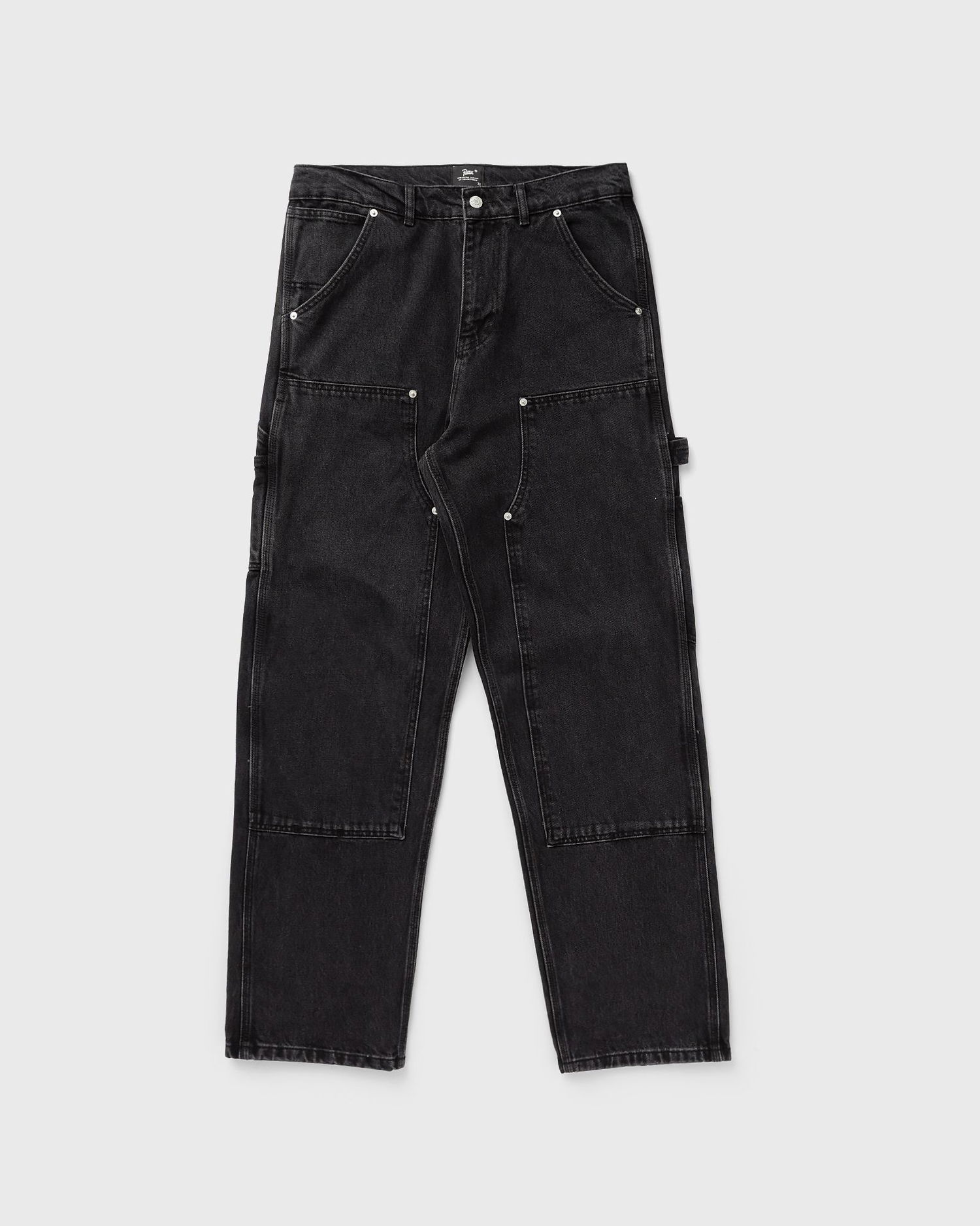 Džínsy Patta Double Knee Cartoon Denim Pants Čierna | POC-AW25-4200-386-0007-139, 0