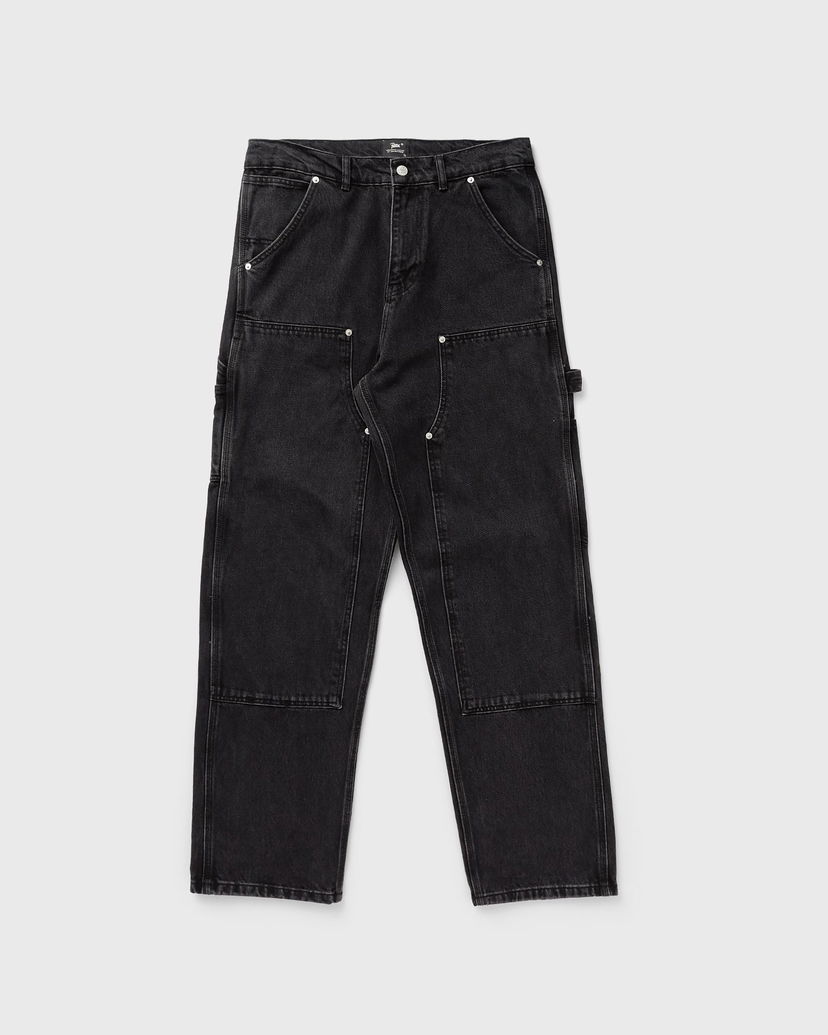Džínsy Patta Double Knee Cartoon Denim Pants Čierna | POC-AW25-4200-386-0007-139
