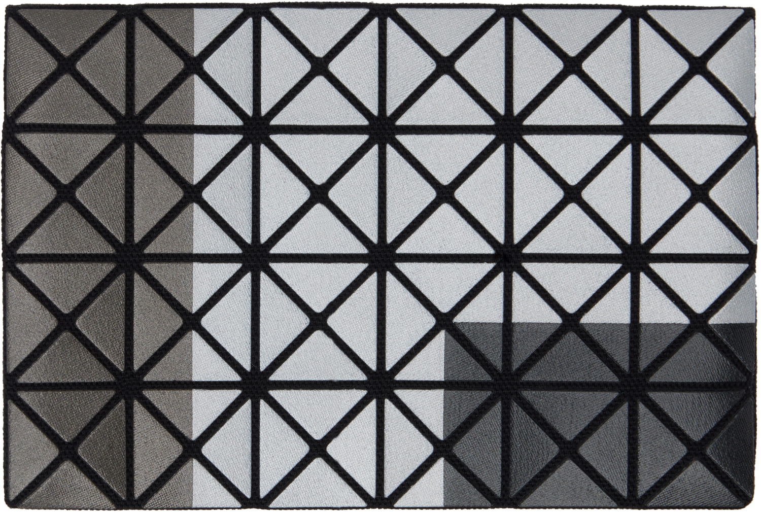 Peňaženka BAO BAO ISSEY MIYAKE Geometric Pattern Oyster Wallet Čierna | BB49AG821, 0