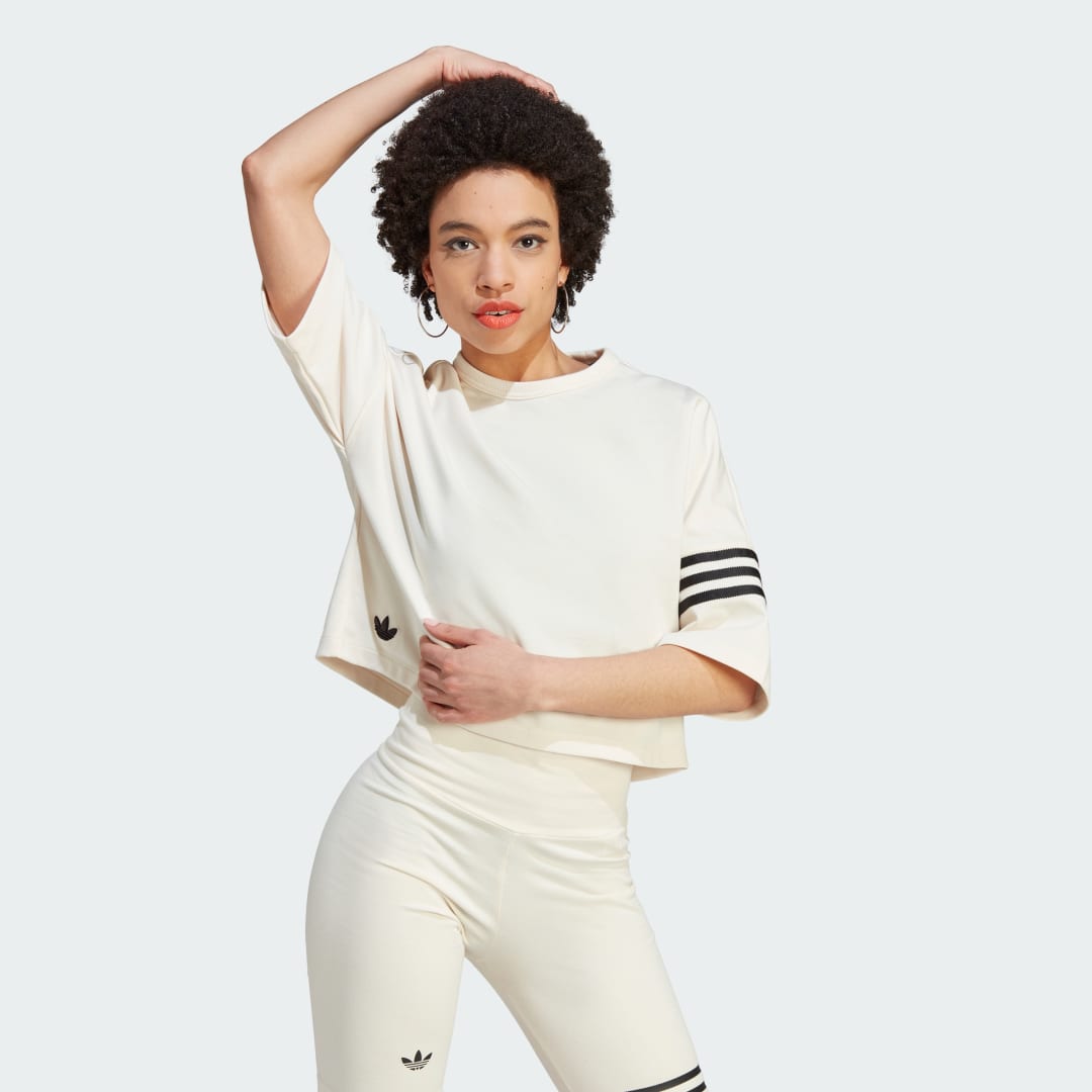 Tričko adidas Originals Adicolor Neuclassics Tee Béžová | IM1830, 0