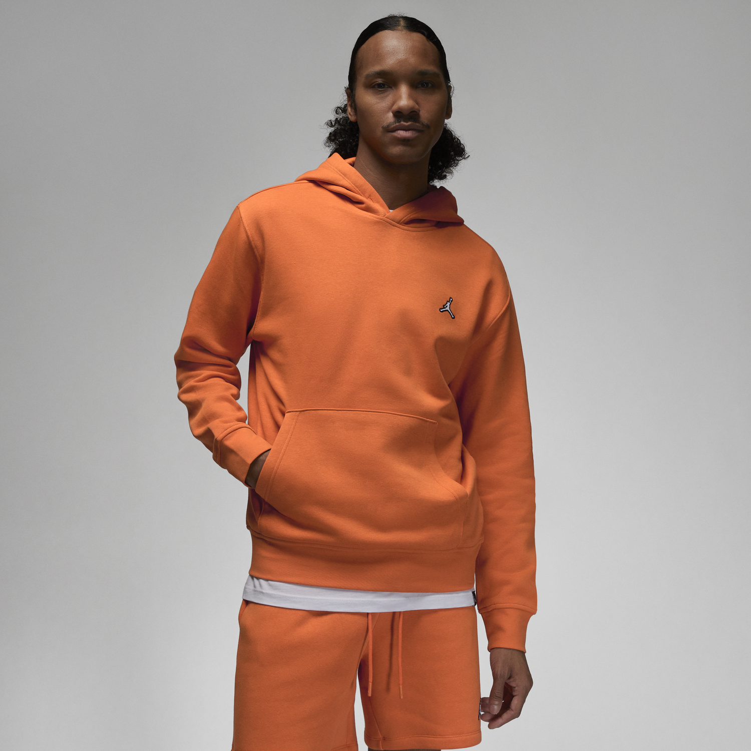 Mikina Jordan Brooklyn Fleece Hoodie Oranžová | DQ7466-847, 0