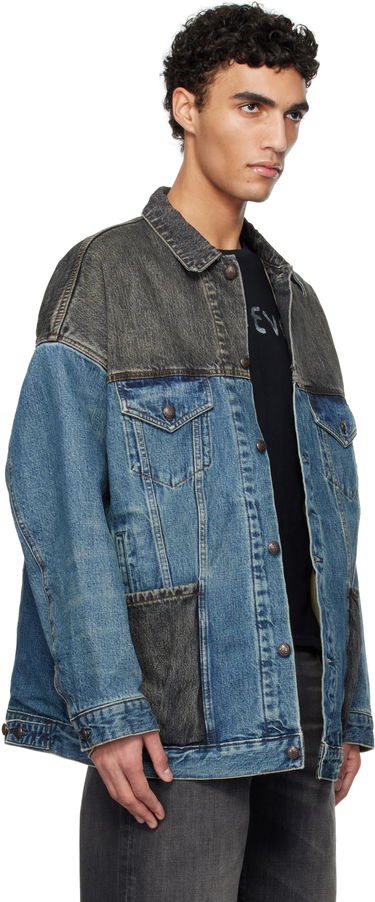 Bunda R13 R13 Lacey Denim Trucker Jacket Modrá | R13WD210-D271A, 1