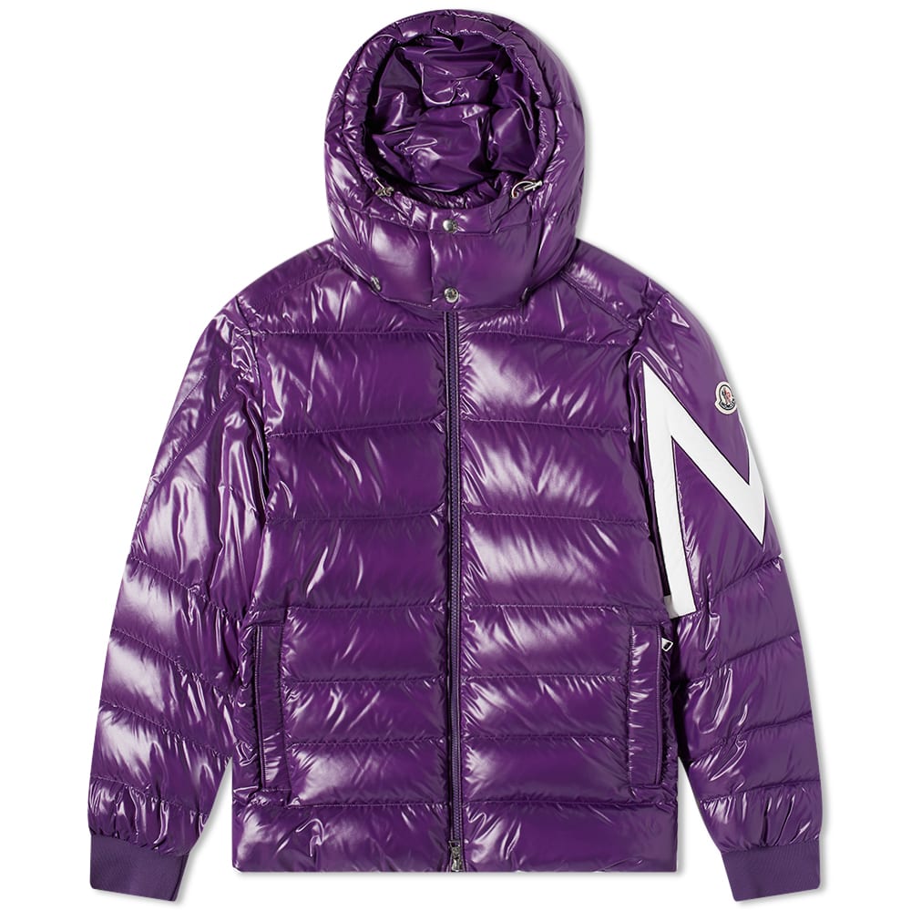 Prešívaná bunda Moncler Corydale Side Logo Jacket Fialová | 1A001-01-68950-61C, 0