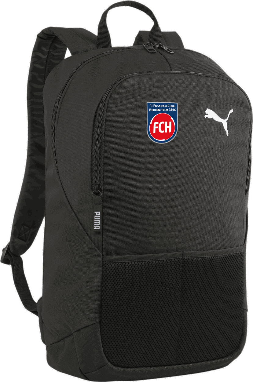 Batoh Puma 1. FC Heidenheim Team Backpack Čierna | 5fch090239-001