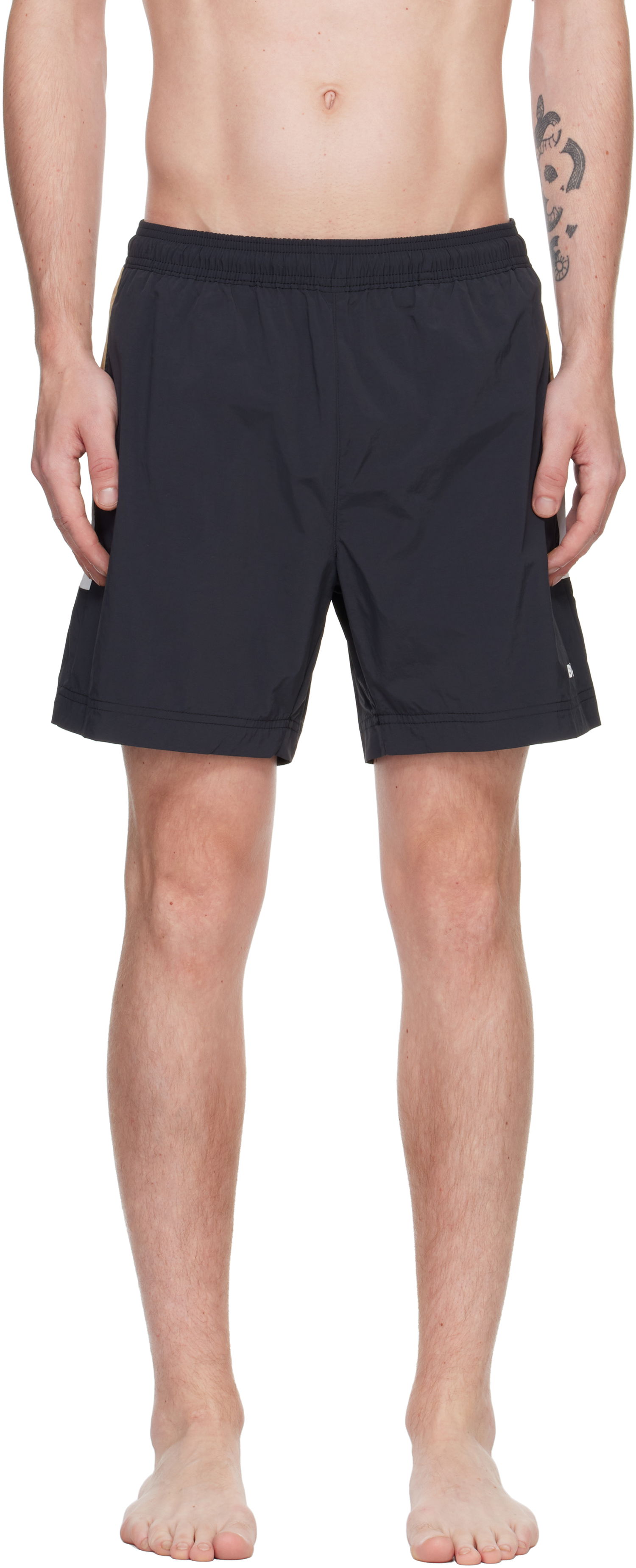 Plavky BOSS Swim Shorts Čierna | 50534307, 0