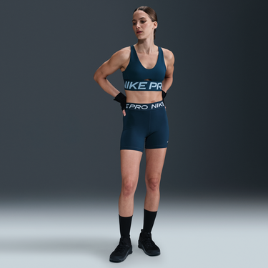 Podprsenka Nike Pro Indy Plunge Padded Medium-Support Sports Bra Zelené | HF7324-479, 4