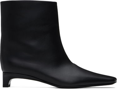 Starostlivosť o obuv Loulou de Saison Loulou de Saison Leather Ankle Boots Čierna | CELINE, 0