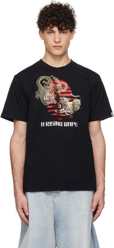 Tričko BAPE Tiger & Dragon Graphic T-Shirt Čierna | 001TEK701009L, 0