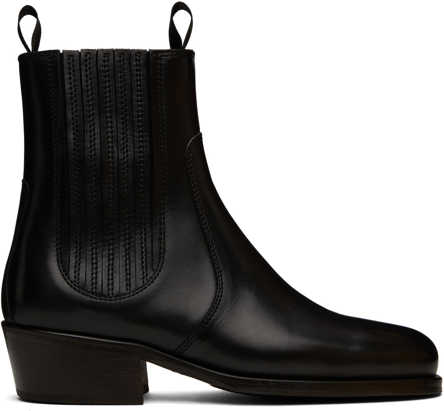 Tenisky a topánky LEMAIRE Chelsea Leather Boots Čierna | FO0121 LL0106, 0