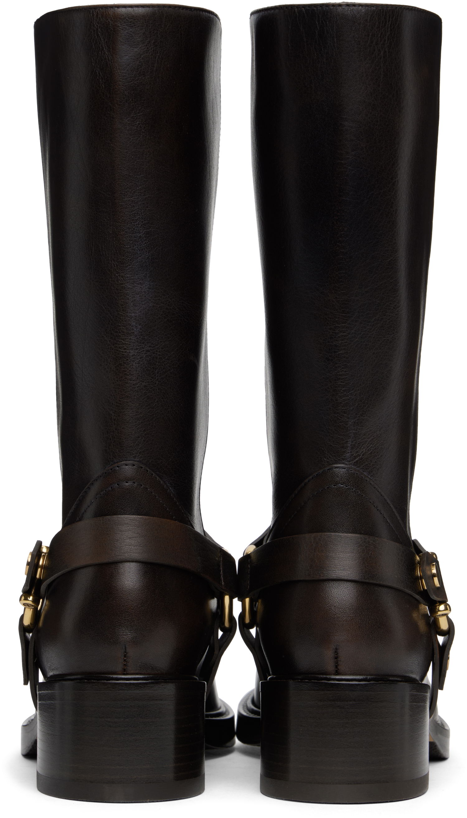 Oblečenie CHLOÉ Chloé Dakota Leather Boots Hnedá | CHC25S07QPW, 1