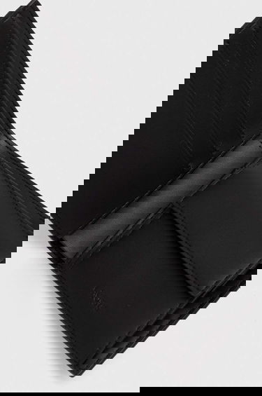 Peňaženka Lacoste Geometric Pattern Leather Bifold Čierna | NH4400MR, 3