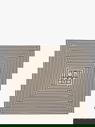 Geometric Print Foulard Scarf