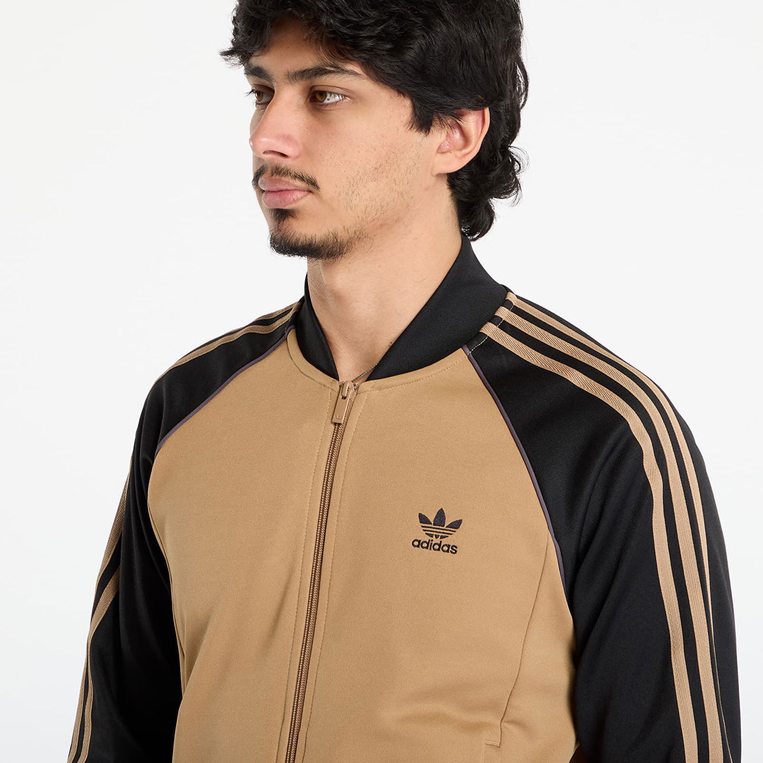 Bomber bunda adidas Originals Adicolor Classics SST Track Jacket Béžová | JY1292, 1