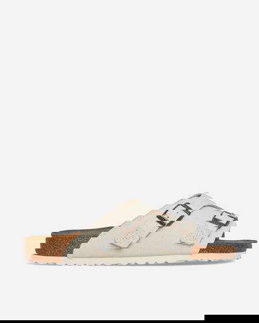 Tenisky a topánky Birkenstock Zürich Suede Canvas Sandals Biela | 1028800, 0