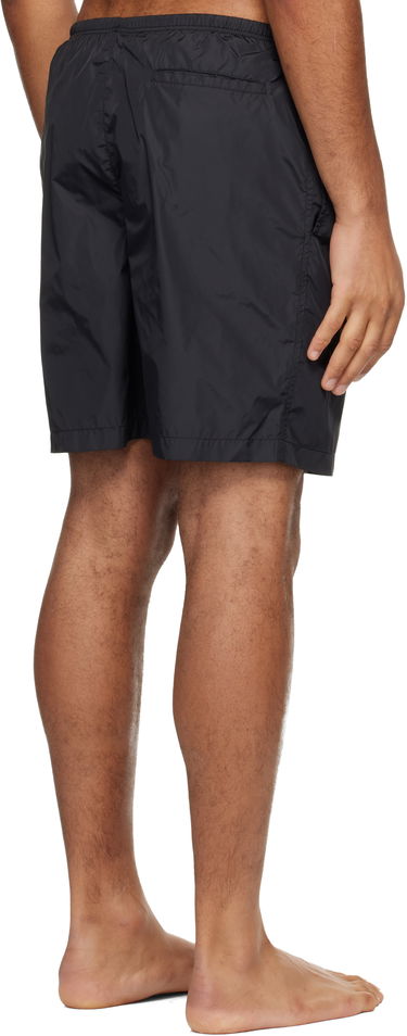 Plavky Palm Angels Curved Logo Swim Shorts Čierna | PMFD018C99FAB0011003, 2