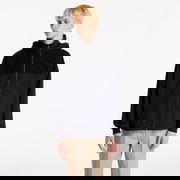 Tech. Grid Zip Through Jacket Black