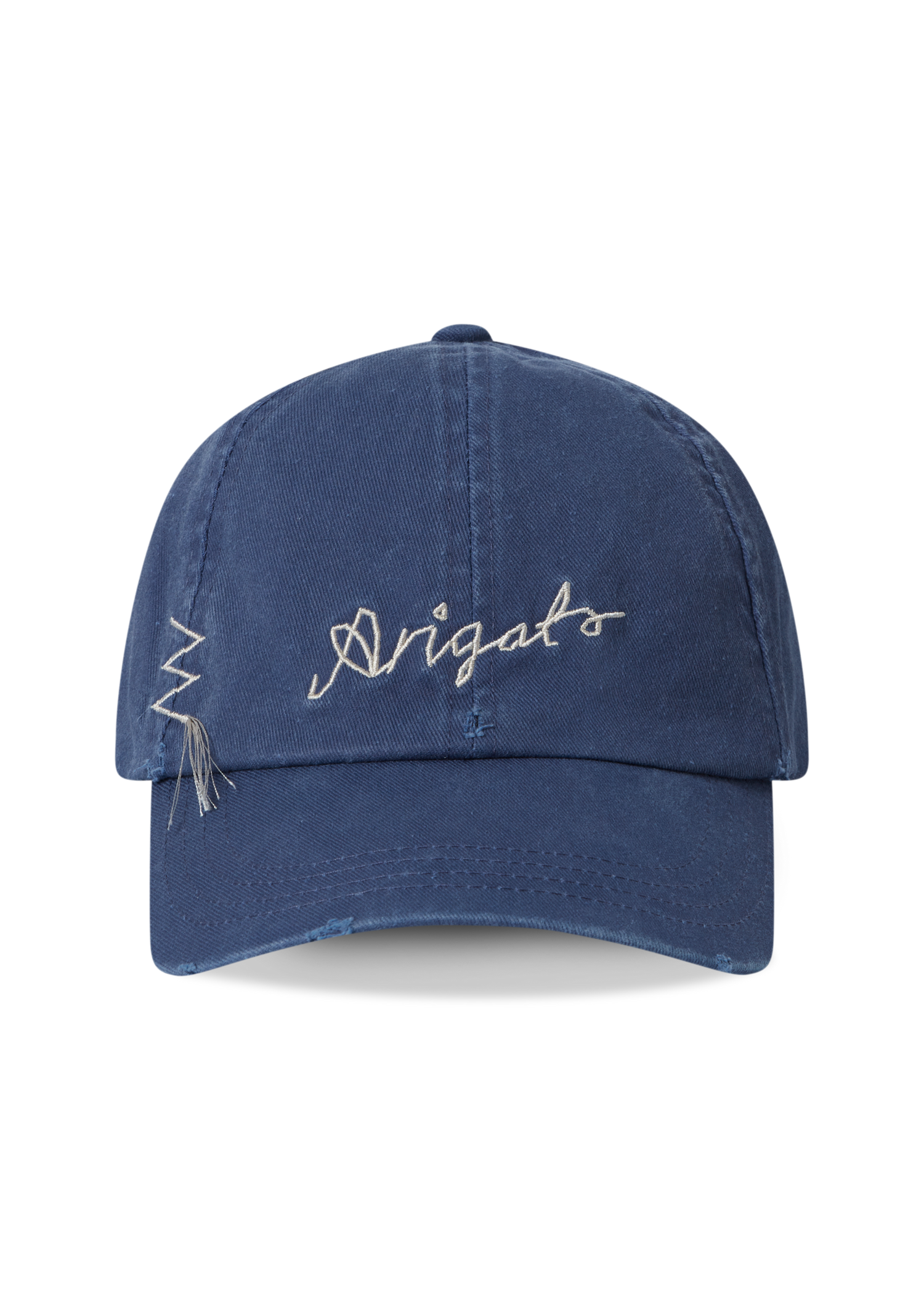 Šiltovka AXEL ARIGATO Distressed Denim Baseball Cap Modrá | X3077001, 1