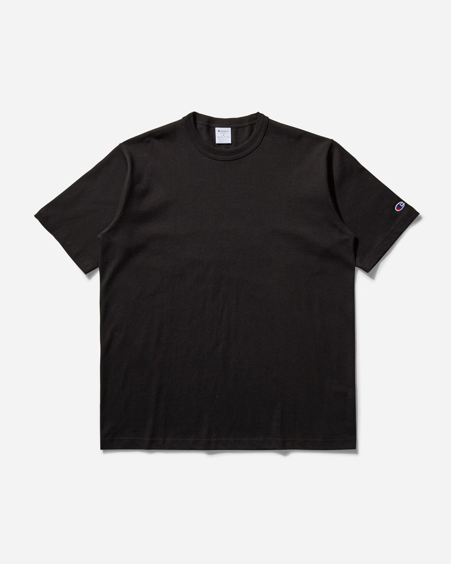 Tričko Champion Crewneck T-Shirt Made in USA Čierna | C5B301 X090, 0