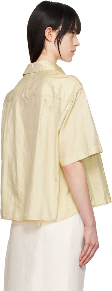 Košeľa Jil Sander Jil Sander Spread Collar Boxy Shirt Žltá | J40DL0167_J70003, 2