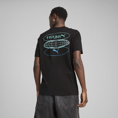 Tričko Puma 3 Circles Graphic T-Shirt Čierna | 684834_01, 1