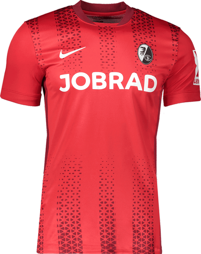Dres Nike Nike SC Freiburg 3rd Jersey 2025/26 Červená | 6scffz9922-657t