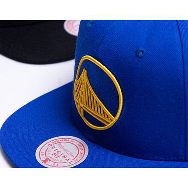 Šiltovka Mitchell & Ness Team Ground 2.0 Snapback Golden State Warriors Blue Modrá | HHSS3256-GSWYYPPPBLUE, 3