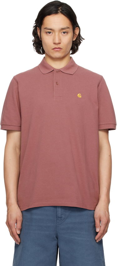 Polo tričko Carhartt WIP Carhartt WIP Chase Pique Polo Modrá | I023807, 4