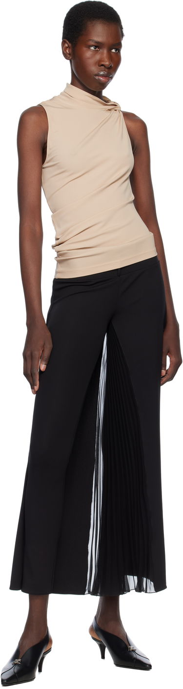 Tielko Courrèges Courrèges Draped Jersey Tank Top undefined | 125JDE120JS0145, 3