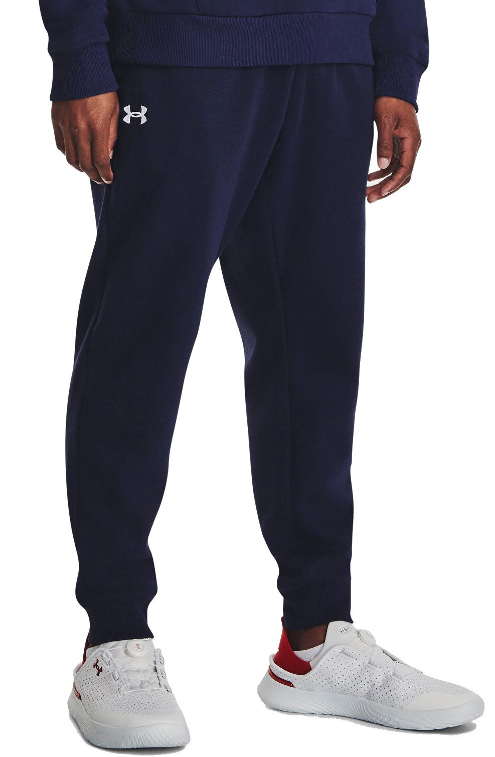Nohavice Under Armour Rival Fleece Navy | 1379774-410, 0