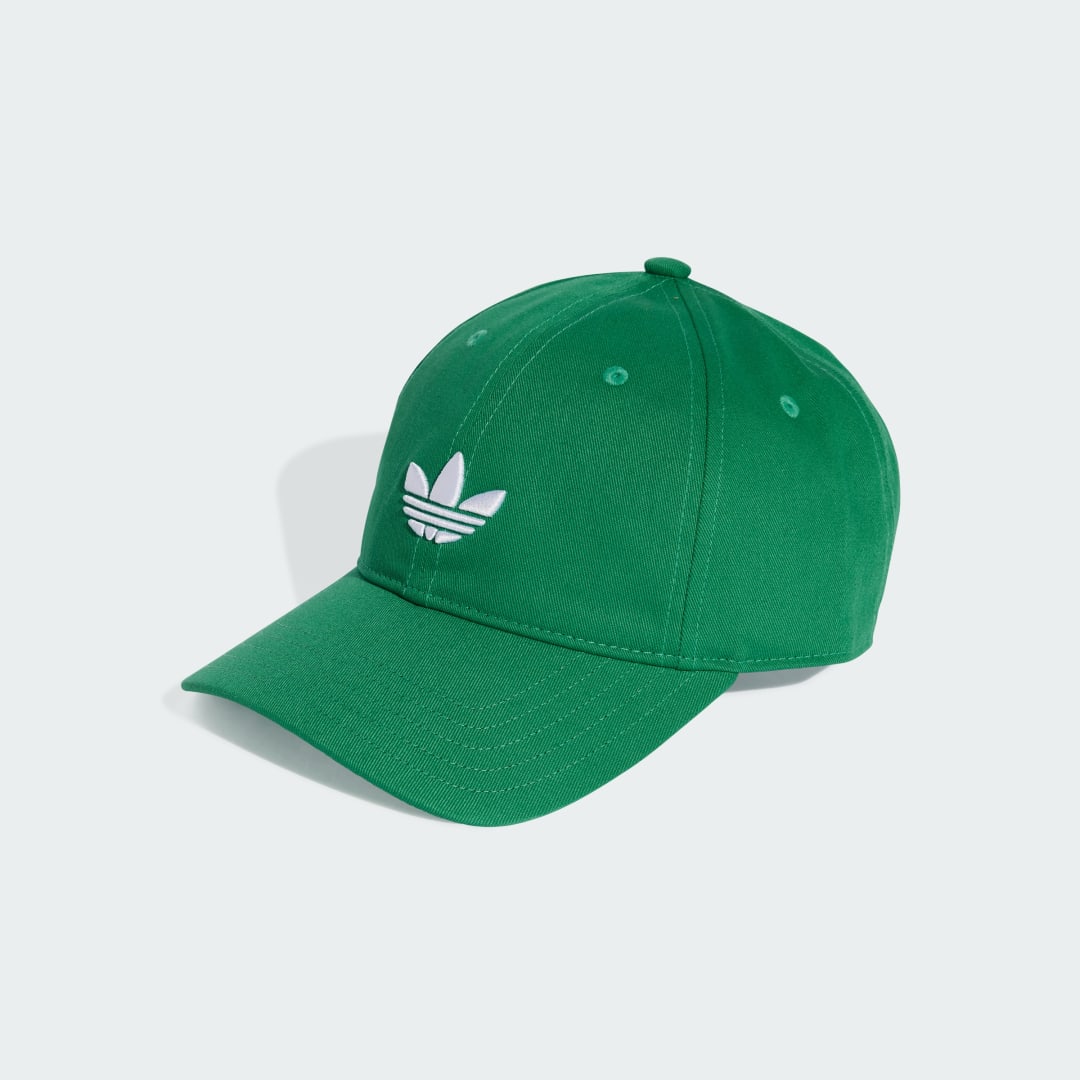 Šiltovka adidas Performance Adicolor Classic Trefoil Baseball Cap Zelené | JV7390, 0