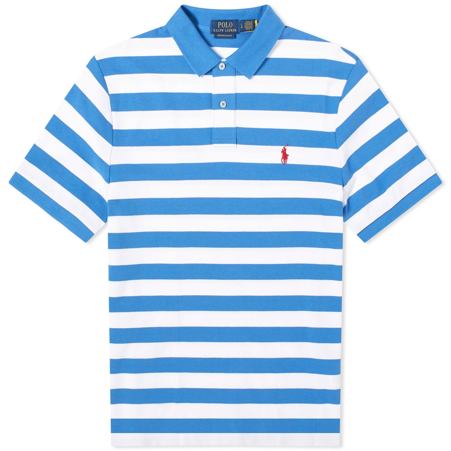Polo tričko Polo by Ralph Lauren Bold Stripe Polo Shirt Modrá | 710934552003, 0