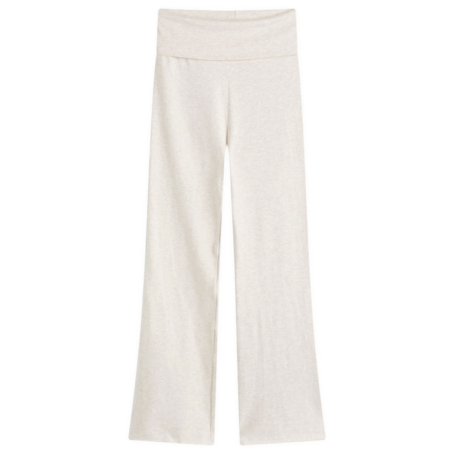Nohavice SKIMS SKIMS Foldover Jersey Pant, Size Large Béžová | AP-PNT-0715-OATHEATHER, 1